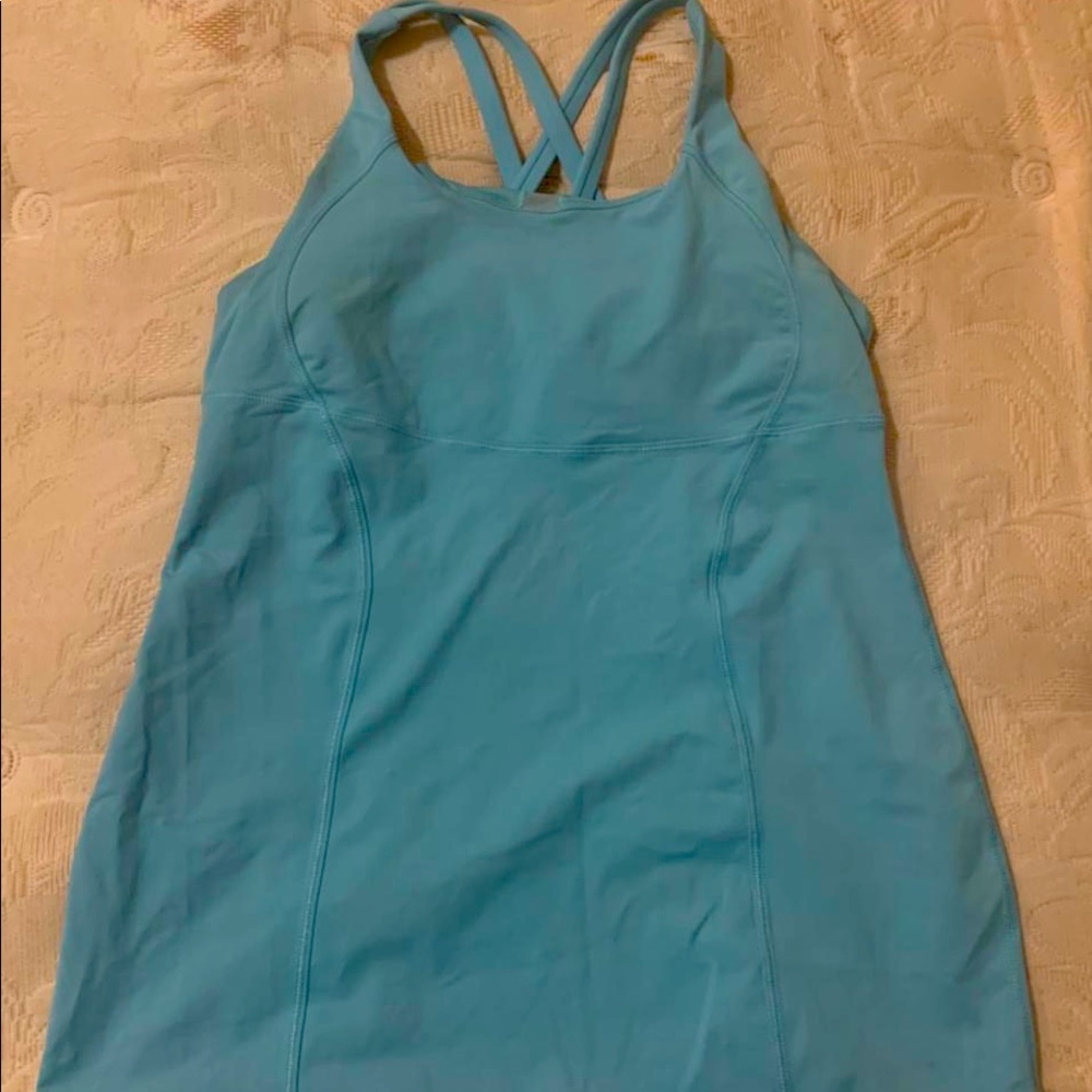 Lululemon Women’s light Blue tank top